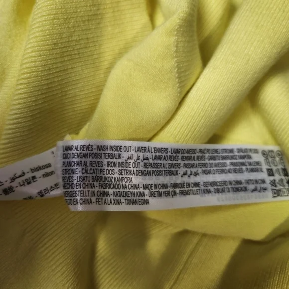 Size S-M Knit Tank Neon color Crew neck Semi-fitted Viscose blend ZARA - Picture 15 of 16